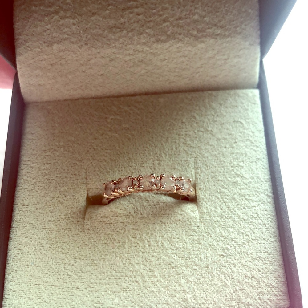 Morganite ring